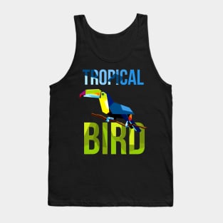 Tropical Bird Toucan Tank Top